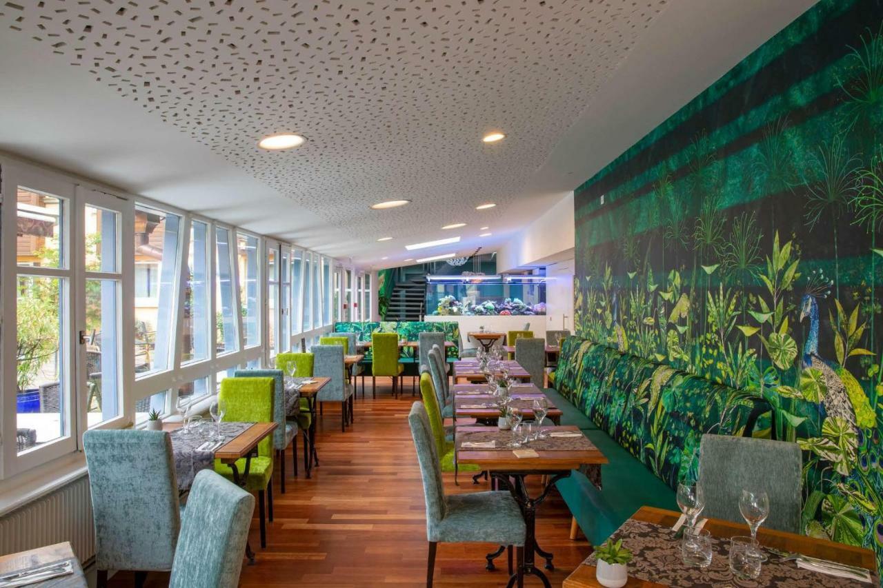 Hotel Restaurant Au Cygne Eschau Exterior foto